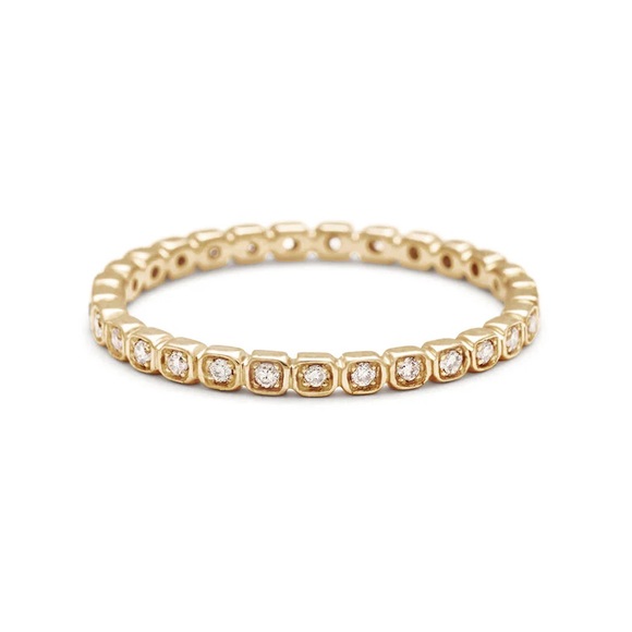 Eternity Band Tiny Wheat from Anna Sheffield - Picture 1 of 6